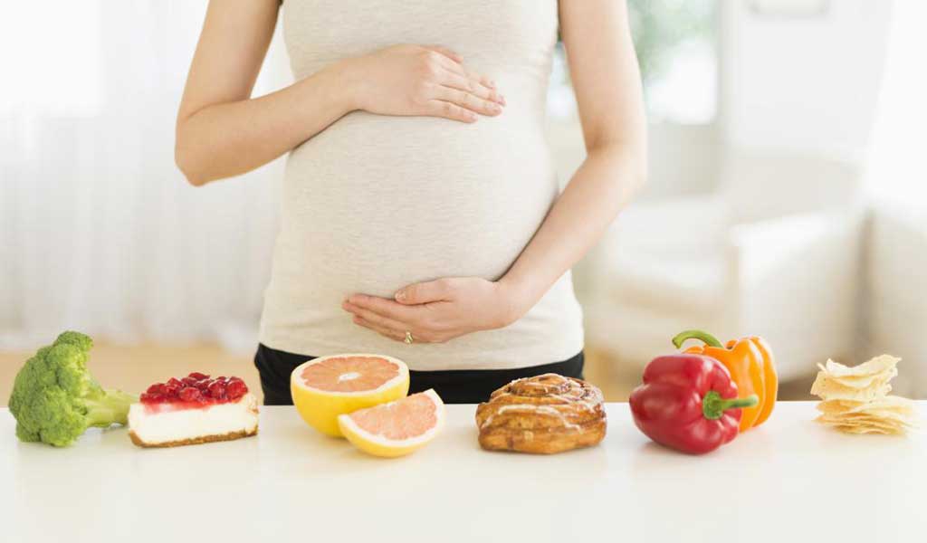 تغذیه مناسب زنان باردار